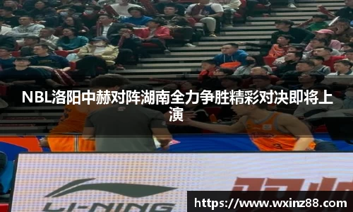 NBL洛阳中赫对阵湖南全力争胜精彩对决即将上演